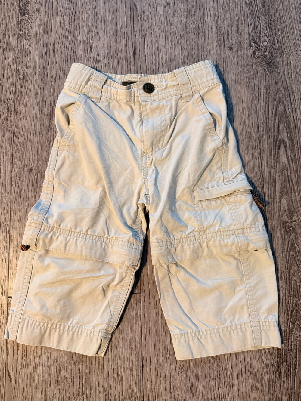 Vintage Y2K Baby Gap Toddler Pants Cargo Zip Off Size 12-18 Month